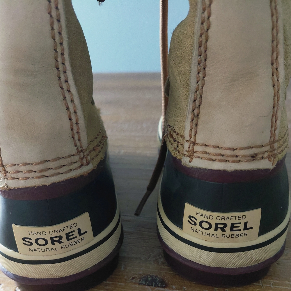Sorel Joan of Artic Boots Faux FUR Tan WATERPROOF Size 6 - Picture 5 of 9